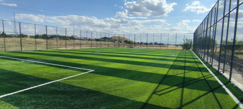 synthetic turf sand infill