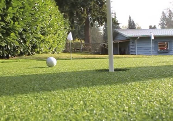 grass golf driving range