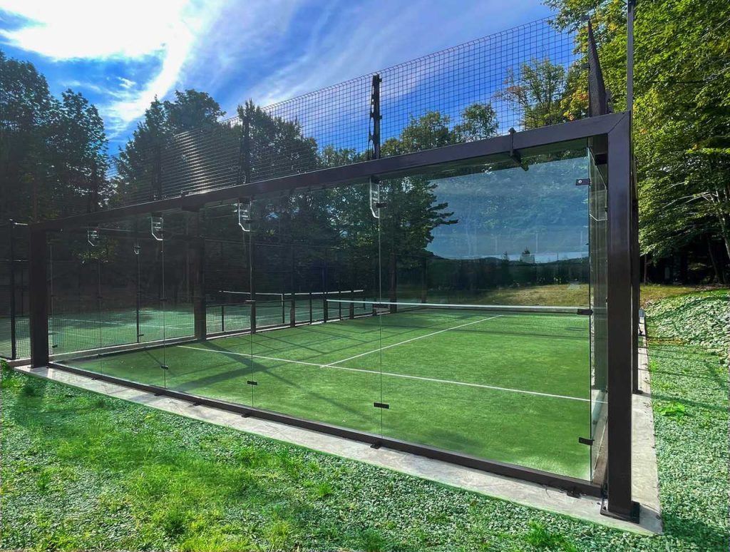 padel court bau
first padel court