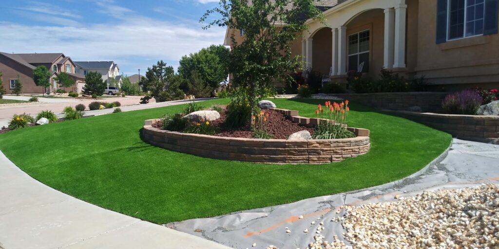 artificial grass staples