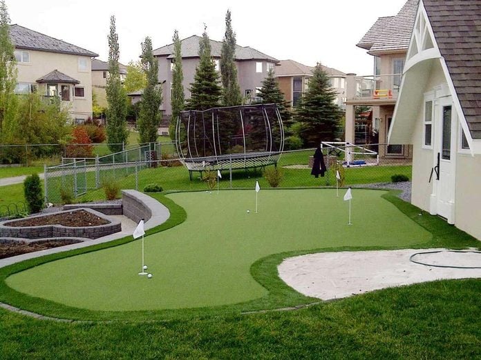 artificial decorative grass