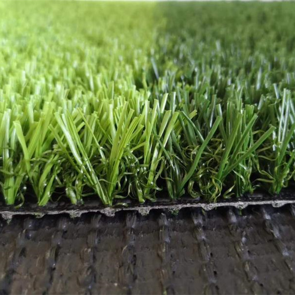 black artificial grass