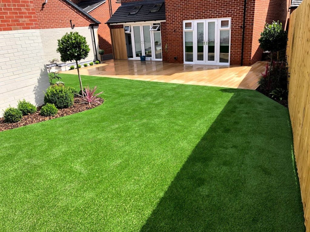 artificial grass for planters